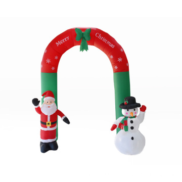 Inflatable Xmas Snowman Airblown Santa 8 FT Yard Decorations